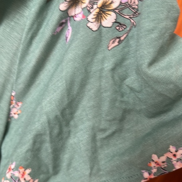 NWT!! Altar’d State Wrap Dress Size small - Teal Green Floral! So pretty! 🌺🌻 - Picture 6 of 7